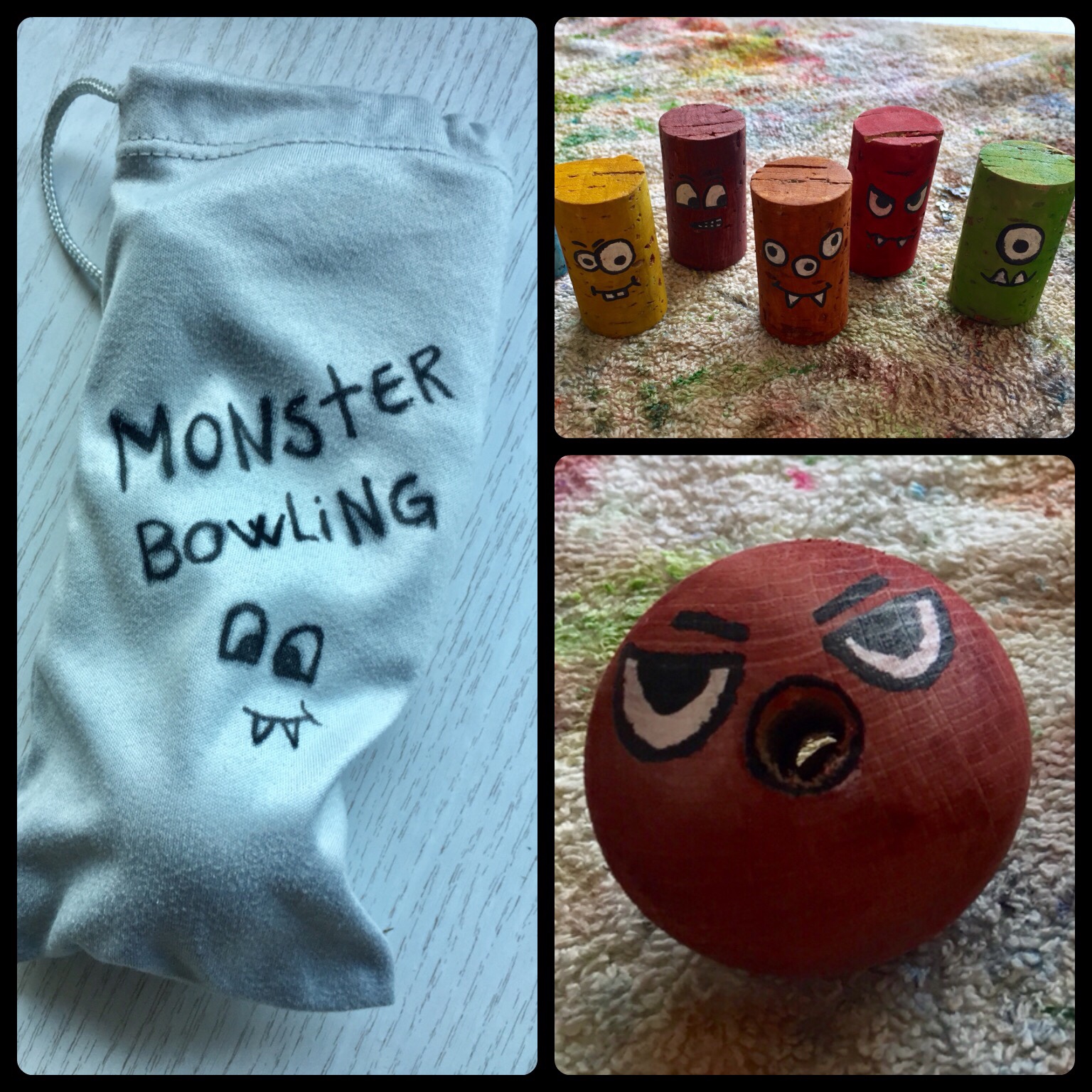 DIY monsterbowling