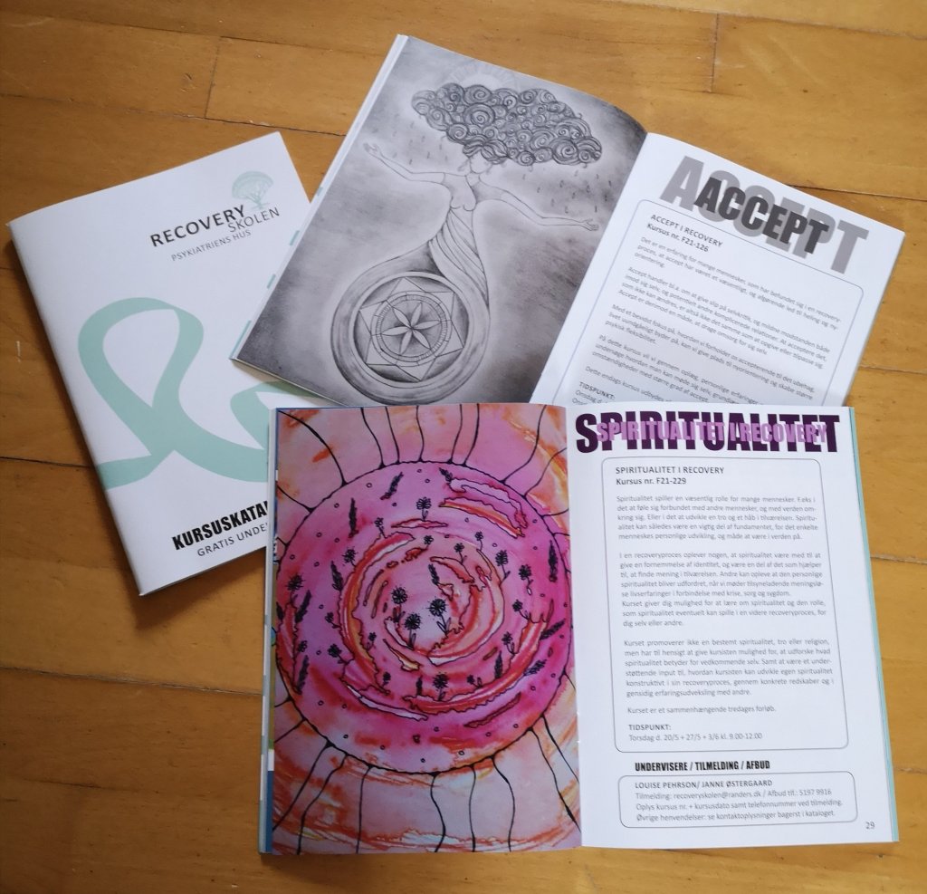 Recoveryskolen Randers kursuskatalog Forår 2021 